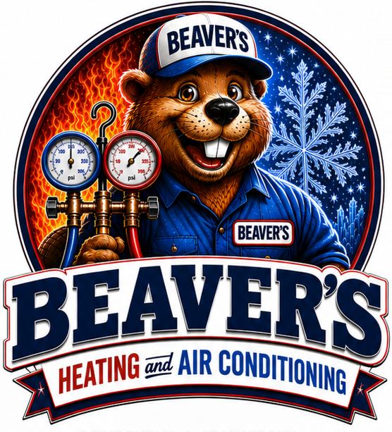 Beaver's Heating and Air Conditioning Logo
